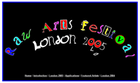 Raw Arts Festival London 2005